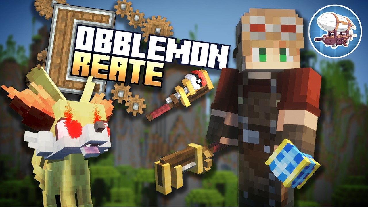 I had a MAGICAL Start in Cobblemon x Create: Aeronautics || Episode 1