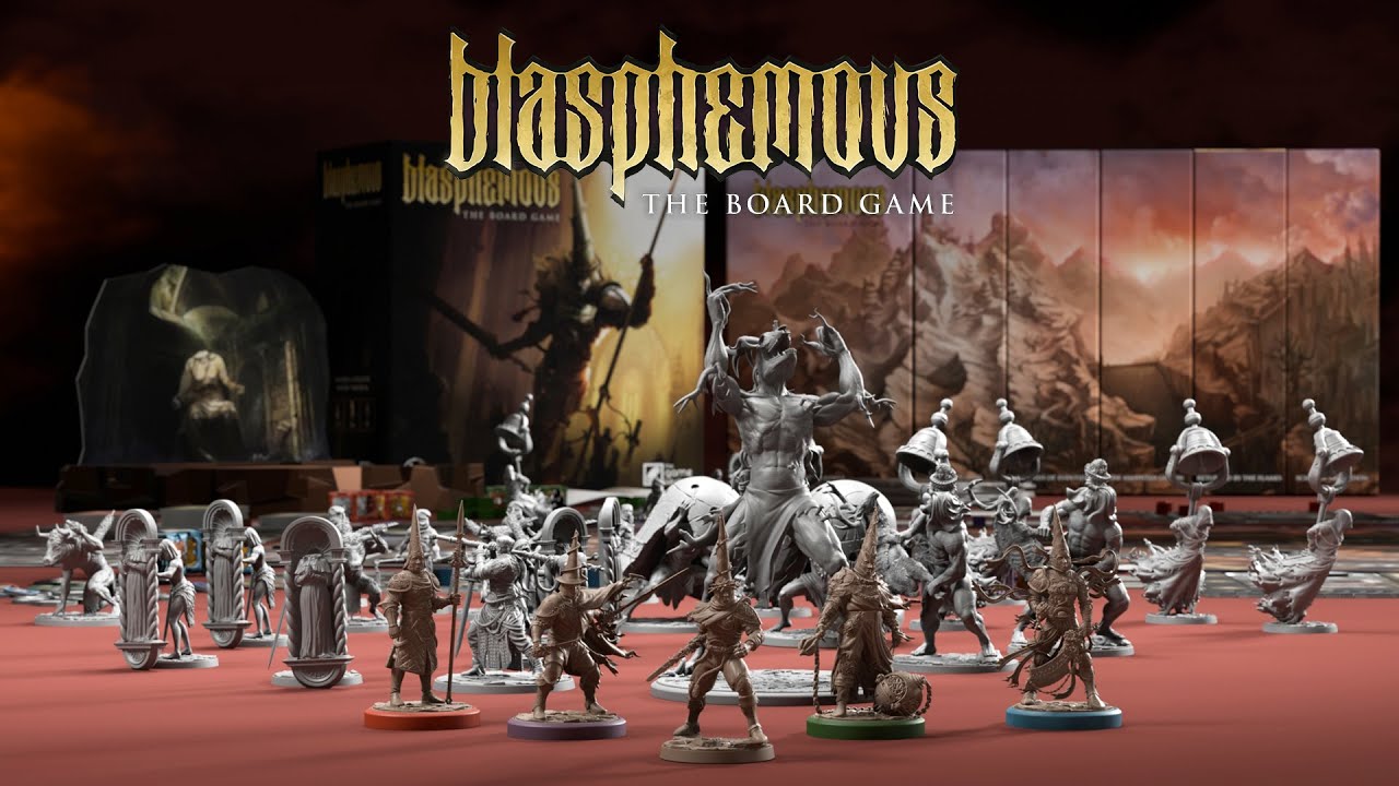 BLASPHEMOUS The Board Game - Gamefound trailer