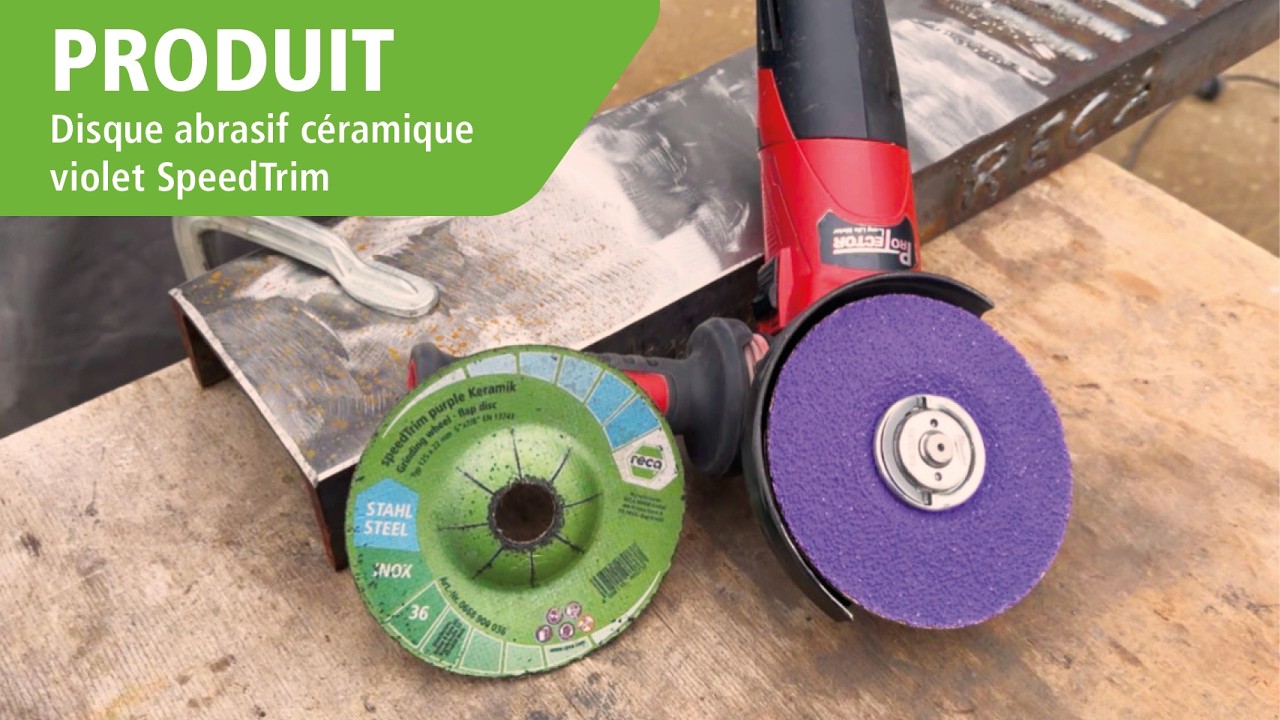 Disque abrasif céramique violet SpeedTrim - 0668 900 036