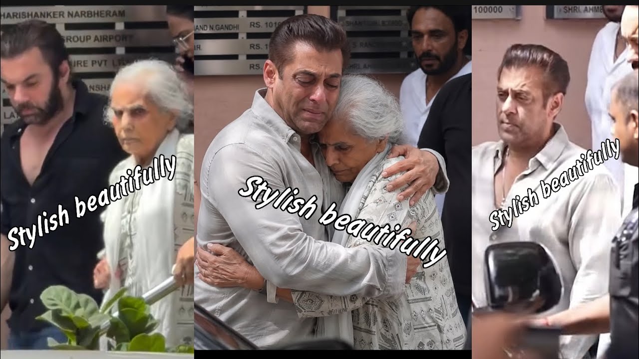 Salman Khan Crying and Emotional with Mother, Brother, and Family | Fans Wonder About Salim Khan'...