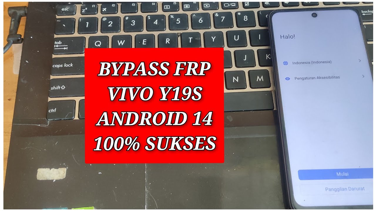 Самый простой обход FRP на VIVO Y19S Android 14