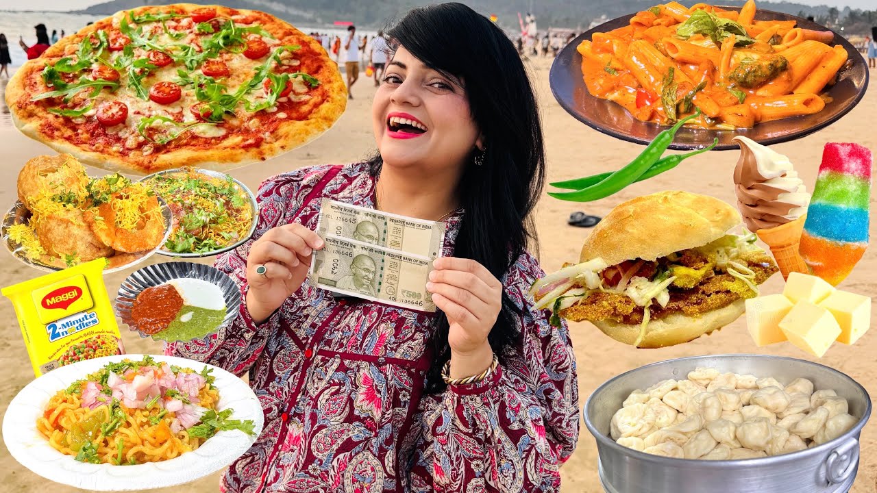 Rs 1000 Street Food Challenge | Goa Food Challenge
