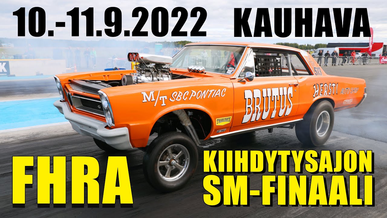 10.-11.9.2022 FHRA Kiihdytysajon SM-finaali - Kauhava