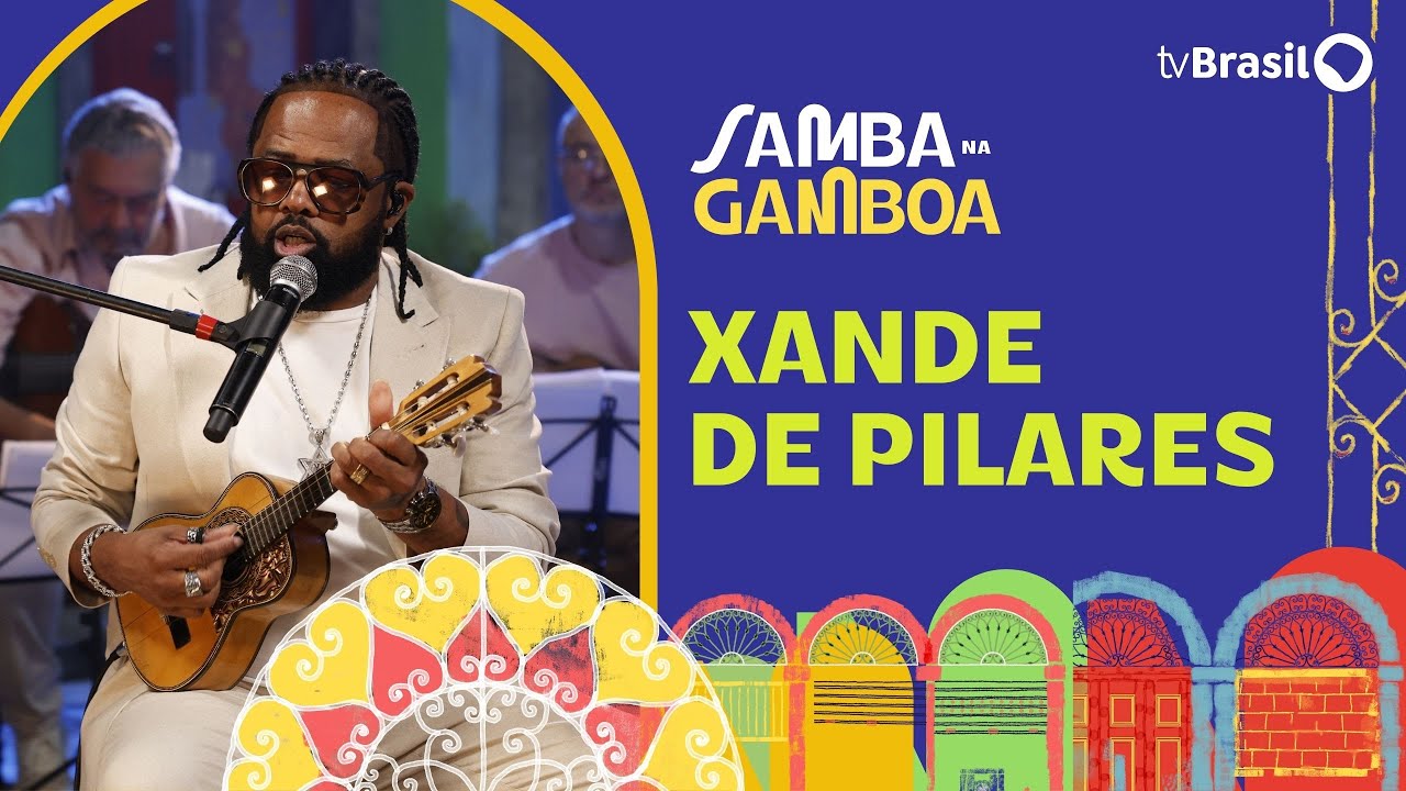 Xande de Pilares solta a voz no Samba Na Gamboa