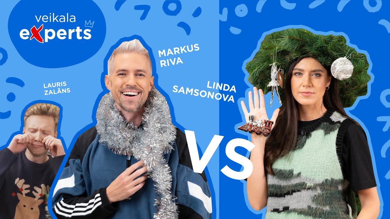 MARKUS RIVA vs LINDA SAMSONOVA: Ziemassvētku īpašā epizode | Šovs “Veikala eXperts”