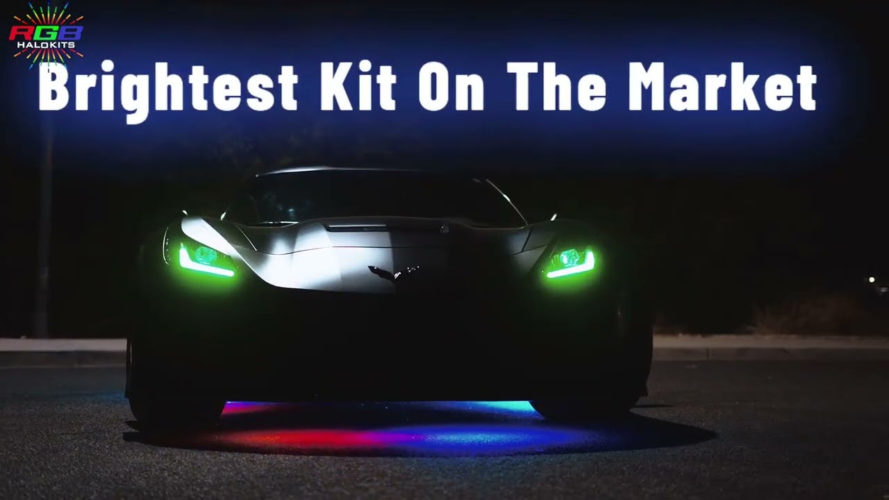 Rgb Halo Kits Flow Series Color chasing  Underglow