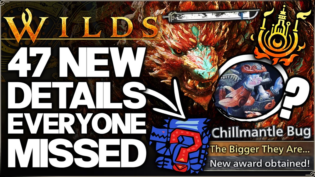 Monster Hunter Wilds - ALL 46 New INCREDIBLE Gameplay Reveals - More New Monsters, Weapons & More!