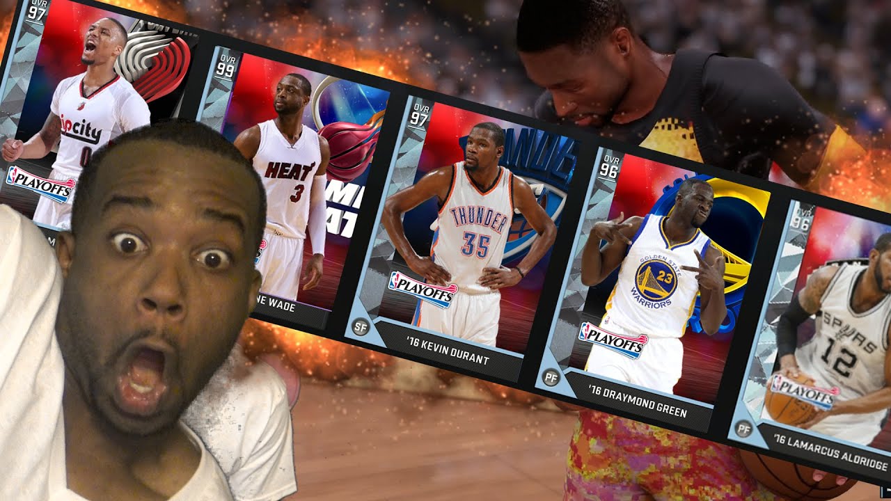 THIS NEW DWYANE WADE IS OVERPOWERED! ALL NEW PLAYOFF MOMENT CARD CHALLENGE! NBA 2k16 MyTeam Gameplay