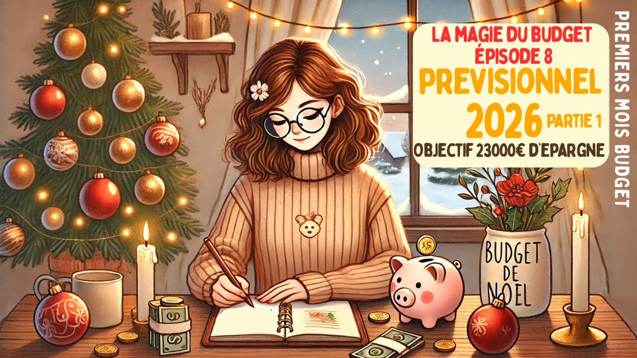 🎆PRÉVISIONNEL 2026🎆 + de 23000€ à mettre de côté cette année 🙊 (partie 1)