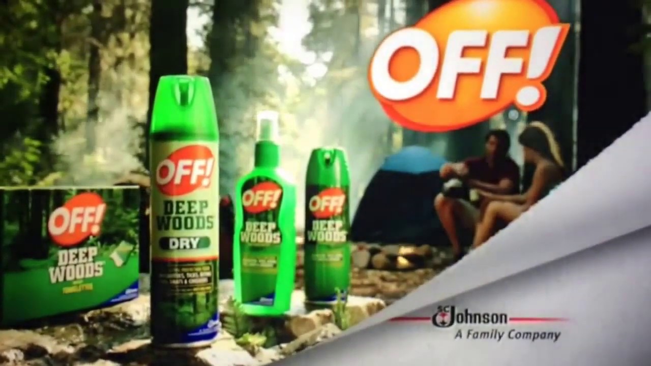 Off! Deep Woods Dry Repellent Commercial   Man Out of Tent