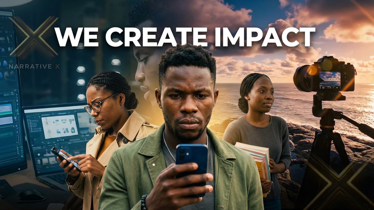NARRATIVE X | Cinematic AI Creative Agency Promo (We Create Impact)
