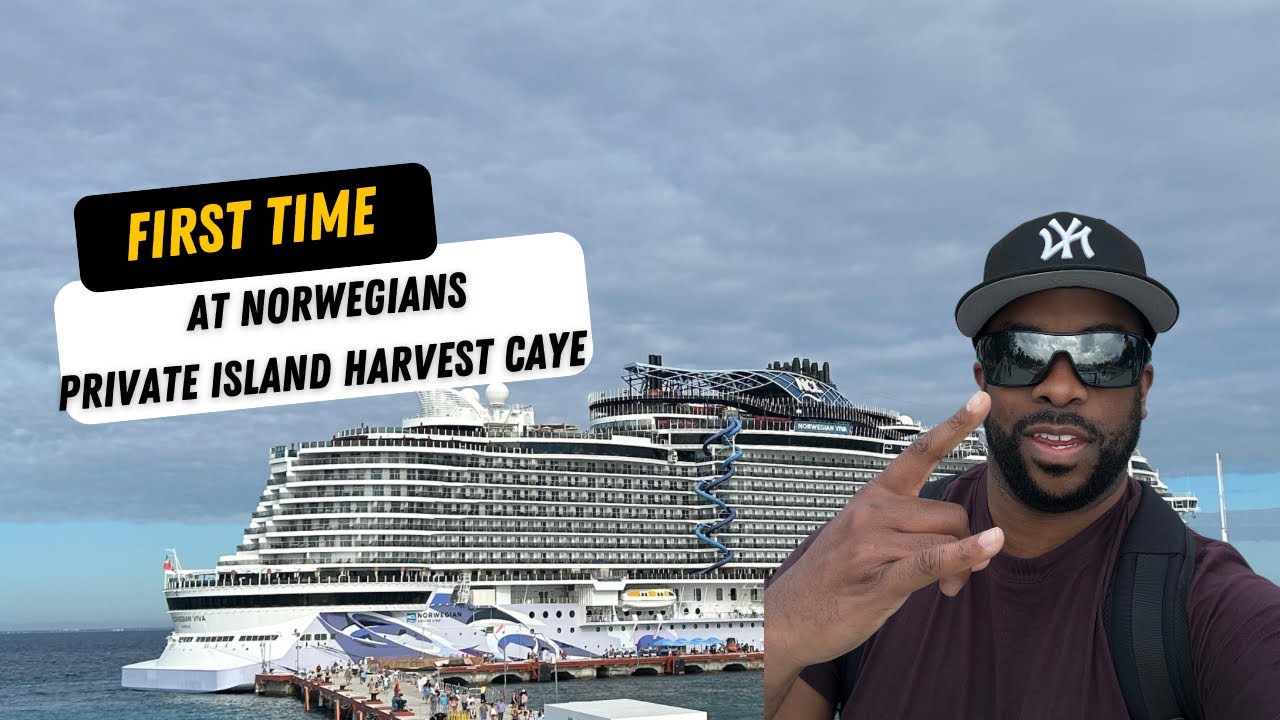 Checking out Norwegians Harvest caye for the first time!