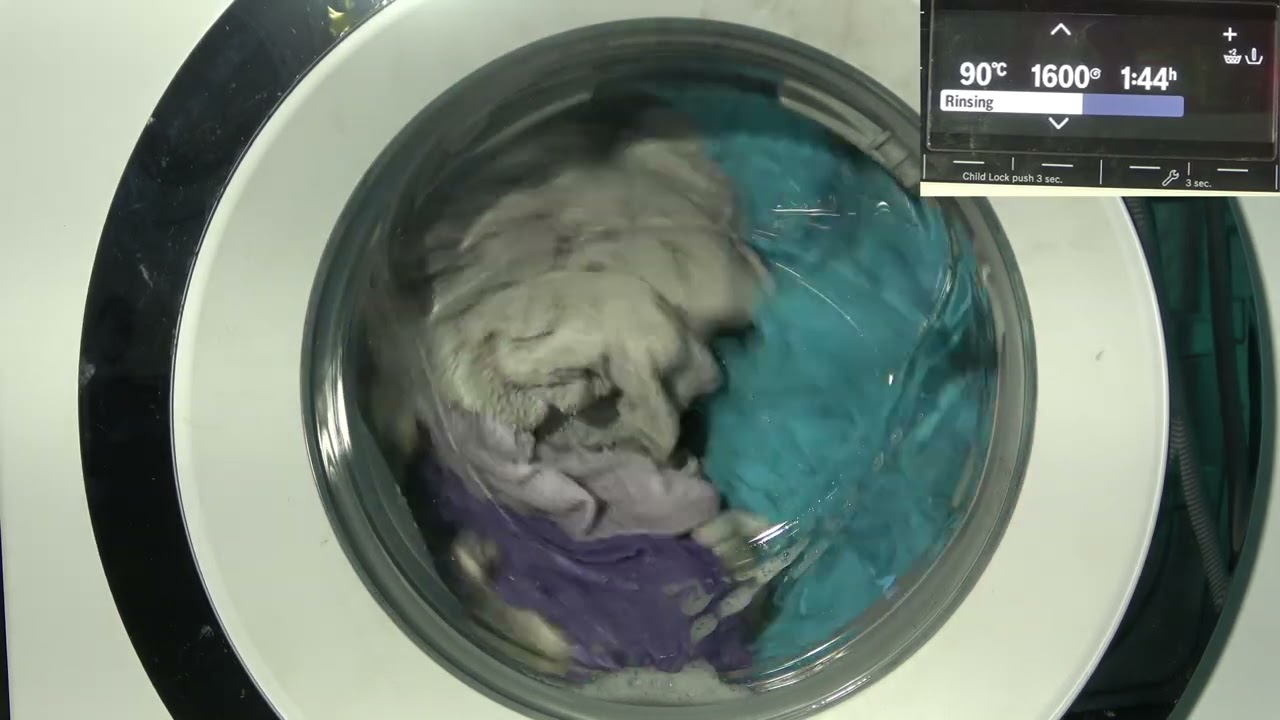 Bosch Serie 8 4D jet WAX32GH4GB / Rinses and spins