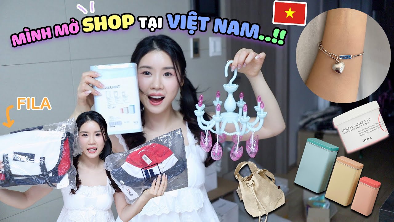 🇻🇳MÌNH MỞ SHOP TẠI VIỆT NAM!📣Các bạn hãy ghé thăm để xem nhiều đồ dễ thương nhé🎀