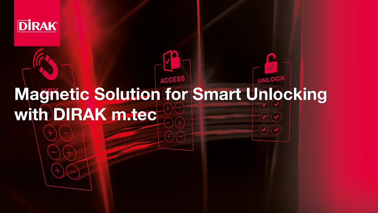 Magnetic Solution for Smart Unlocking with DIRAK m.tec
