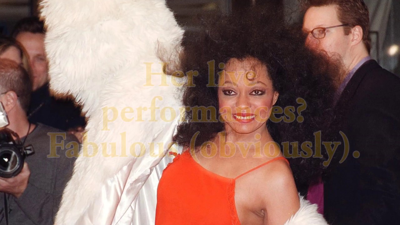 Diana Ross is the most fabulous person on the planet