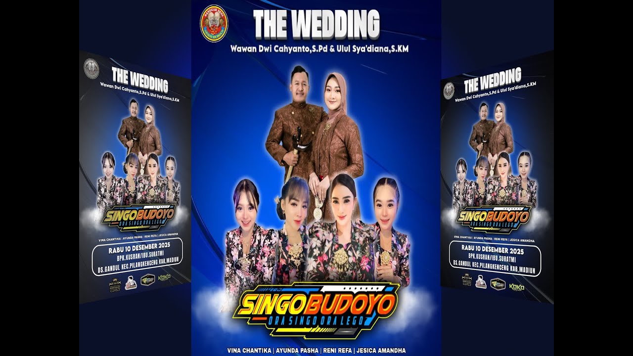 LIVE SINGO BUDOYO CAMPURSARI || WEDDING WAWAN & ULUL || KENAN PRODUCTION