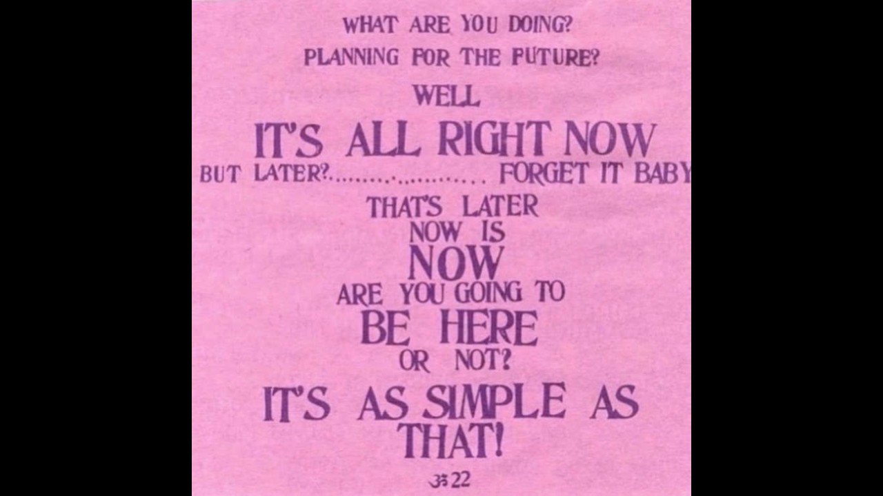 be flipping patient