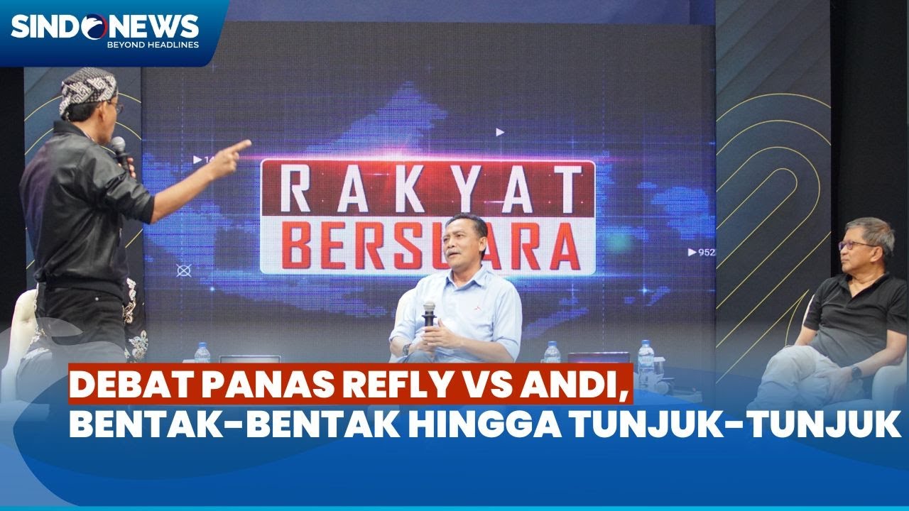 Debat Panas Refly Harun Vs Andi Mallarangeng Soal Kuantitatif dan Kualitatif Putusan MK
