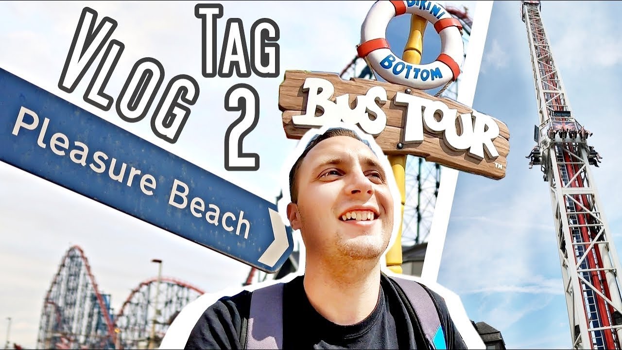 Tag 2: Achterbahn-Ersatzteile als Andenken? | Blackpool Pleasure Beach | England-Tour Vlog 2019