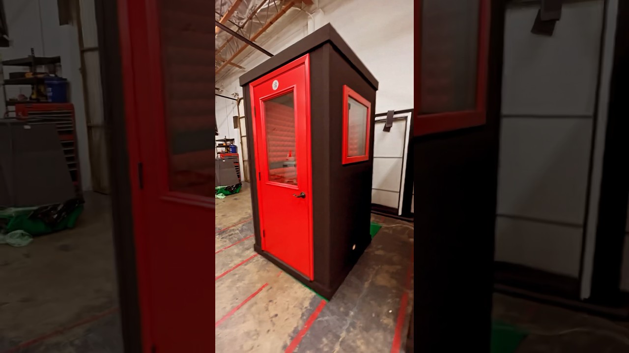 Are you a recording artist? Check out our 4x4 booth. It&rsquo;s the perfect size for your home studio.