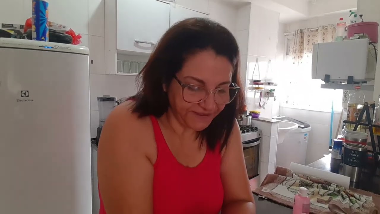 Sneezing fit in the kitchen