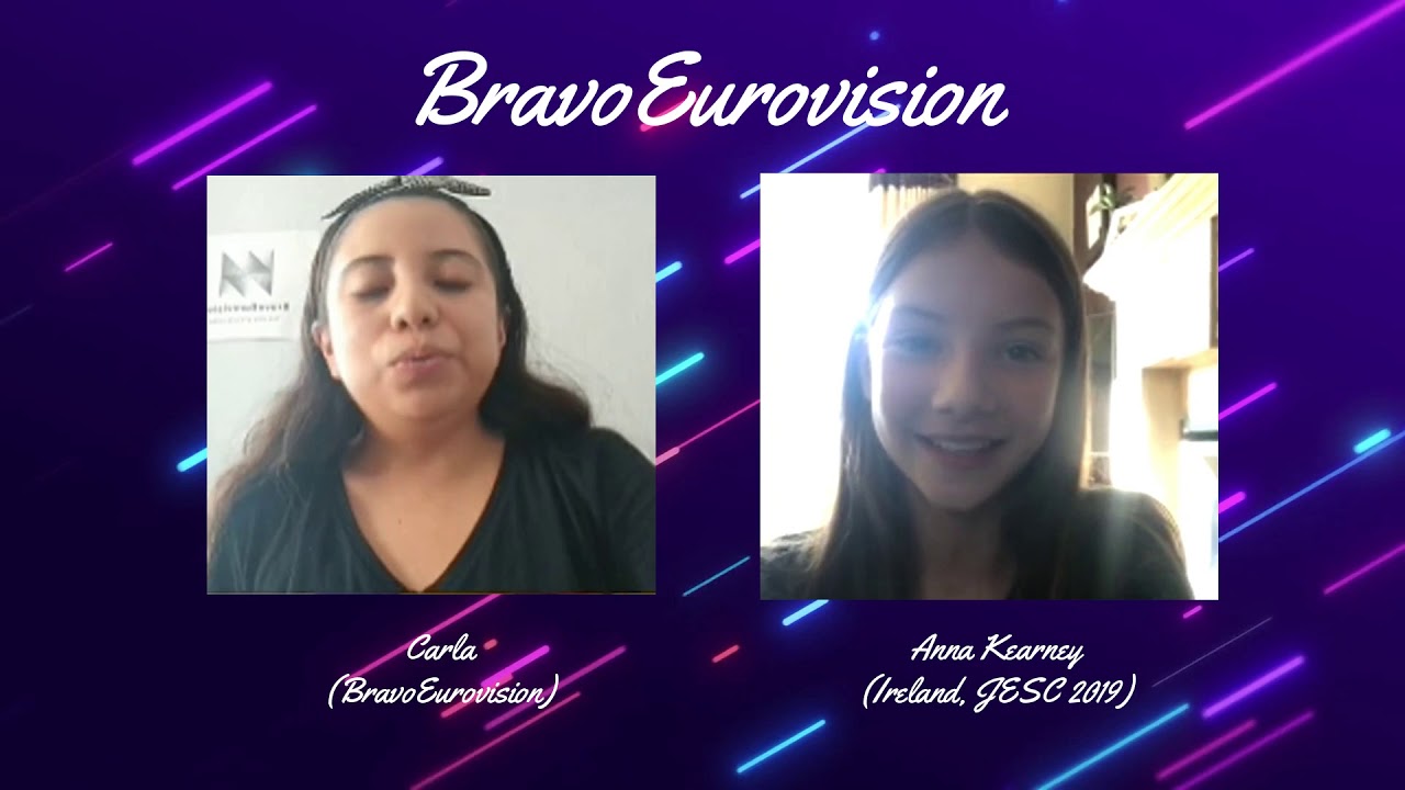 Interviewing Anna Kearney (JESC 2019)- BravoEurovision