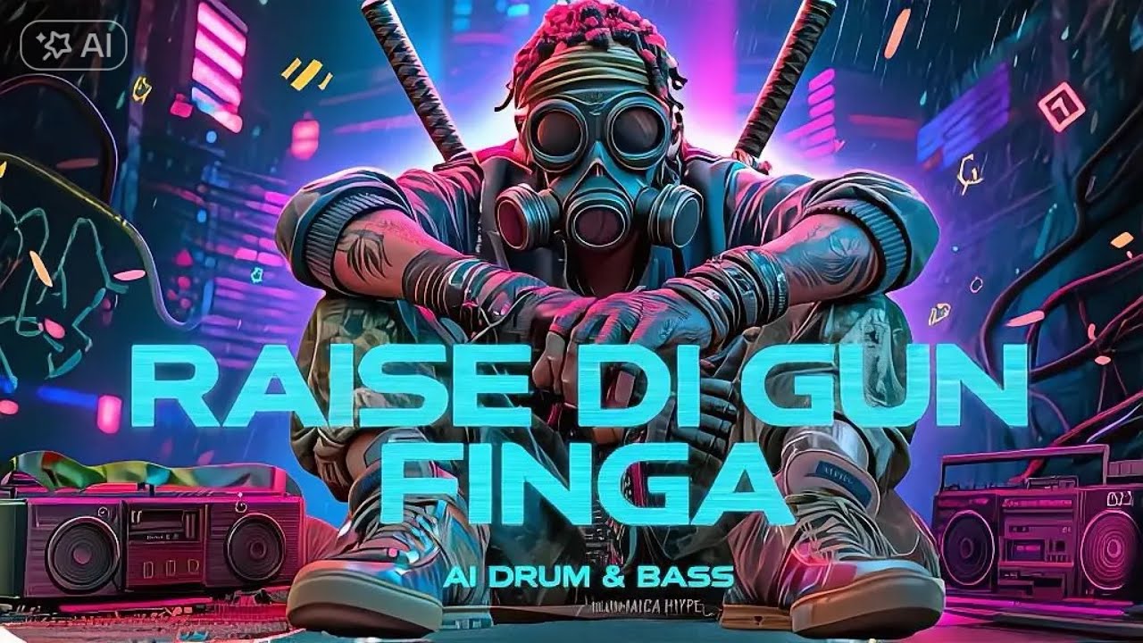 Raise Di Gun Finga | 🔥 AI Drum and Bass BANGER 2026 | Heavy Ragga DnB Drop | Gunfinger Vibes #ai 