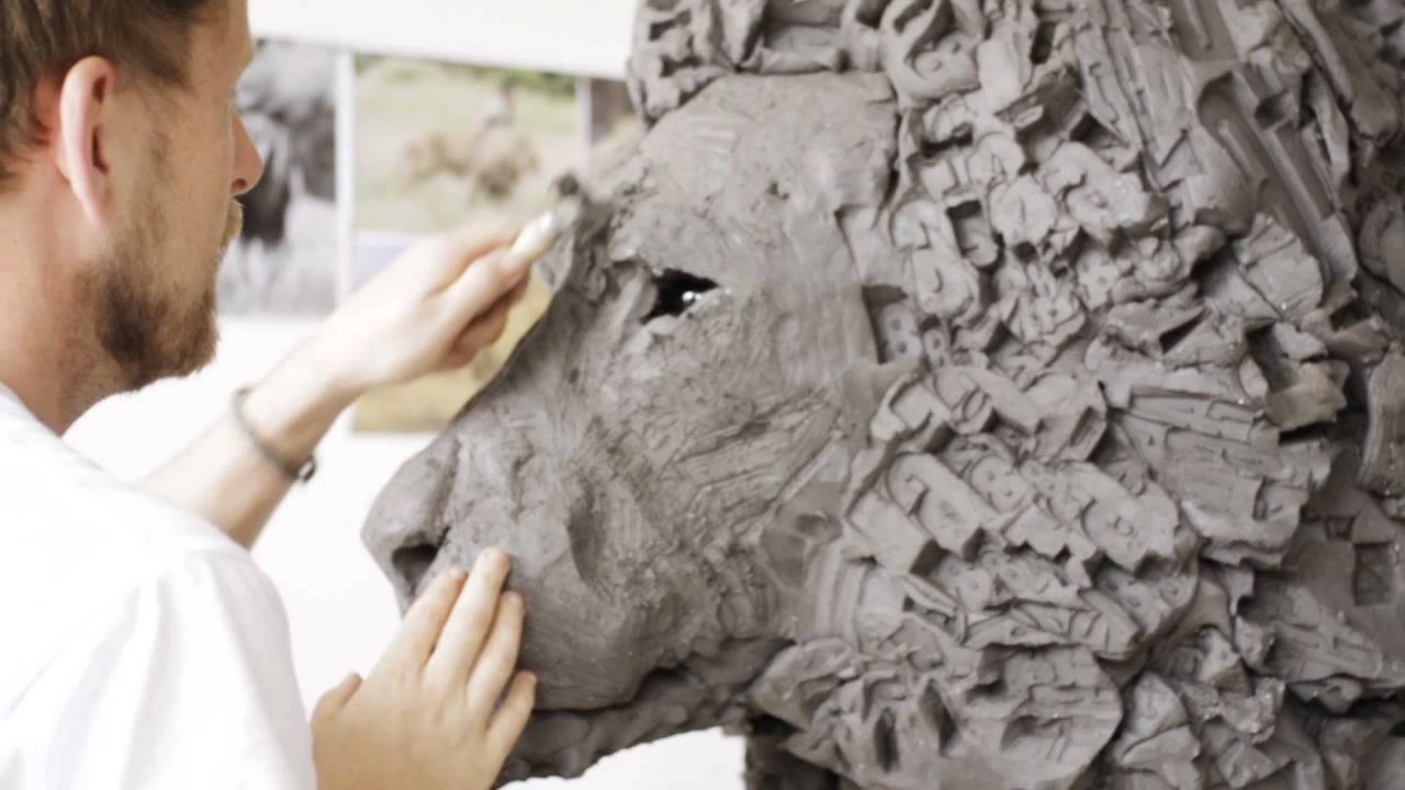 Création d'un Lion à l'échelle 1 by Olivier Courty