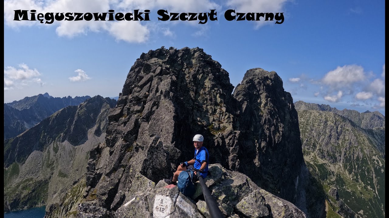 Tatry poza szlakiem. Mięguszowiecki Szczyt Czarny.
