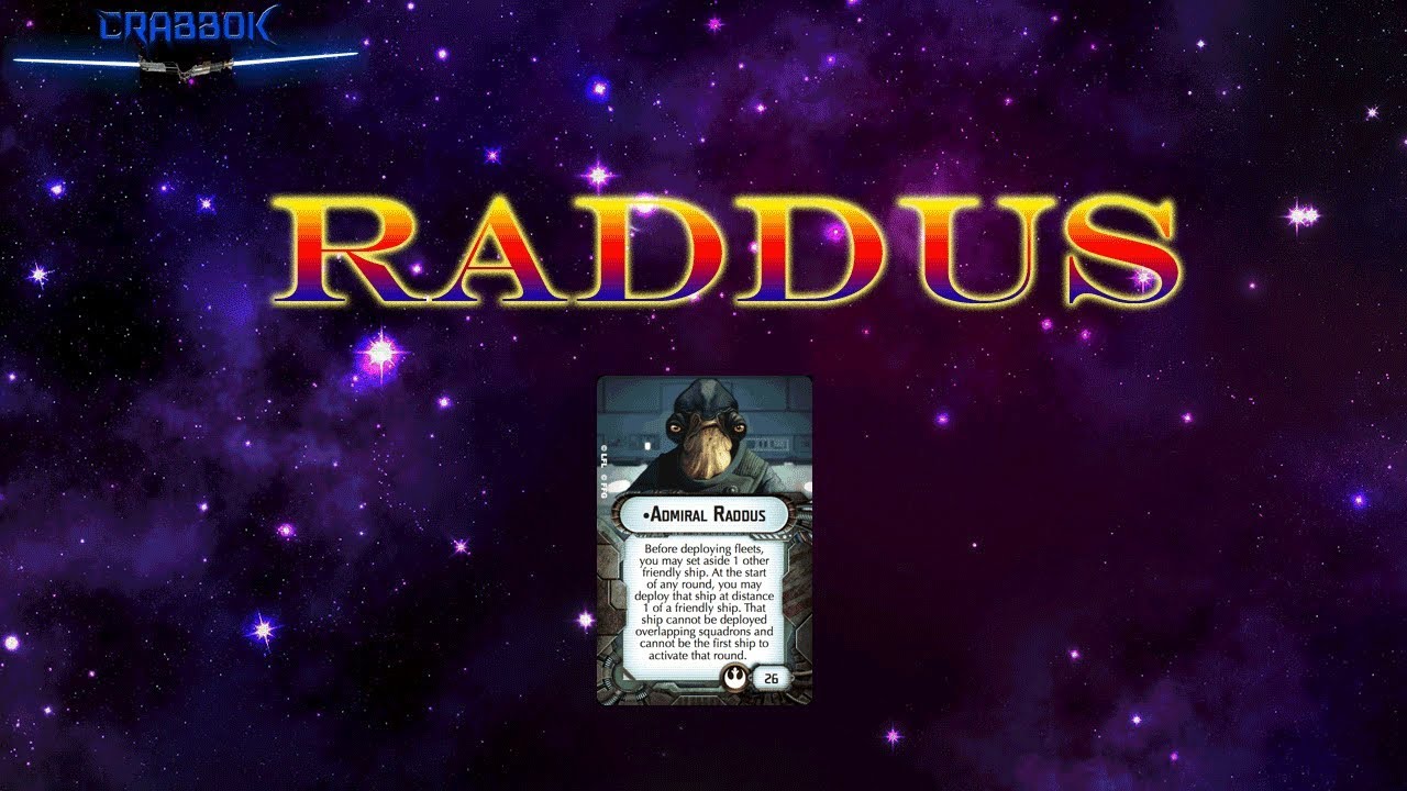 Armada - Raddus Commander Breakdown