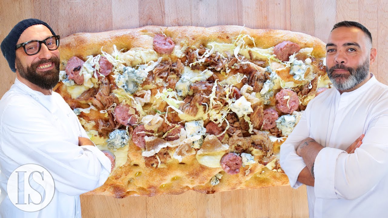 Pizza in pala e cassoeula di Fabio Zanetello e Pasquale Moro