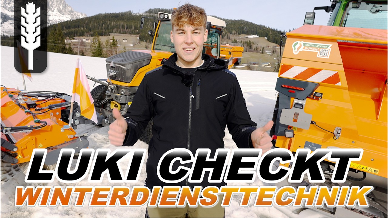 Luki checkt Winterdiensttechnik | Amazone Icetiger, Bema Snowkombi