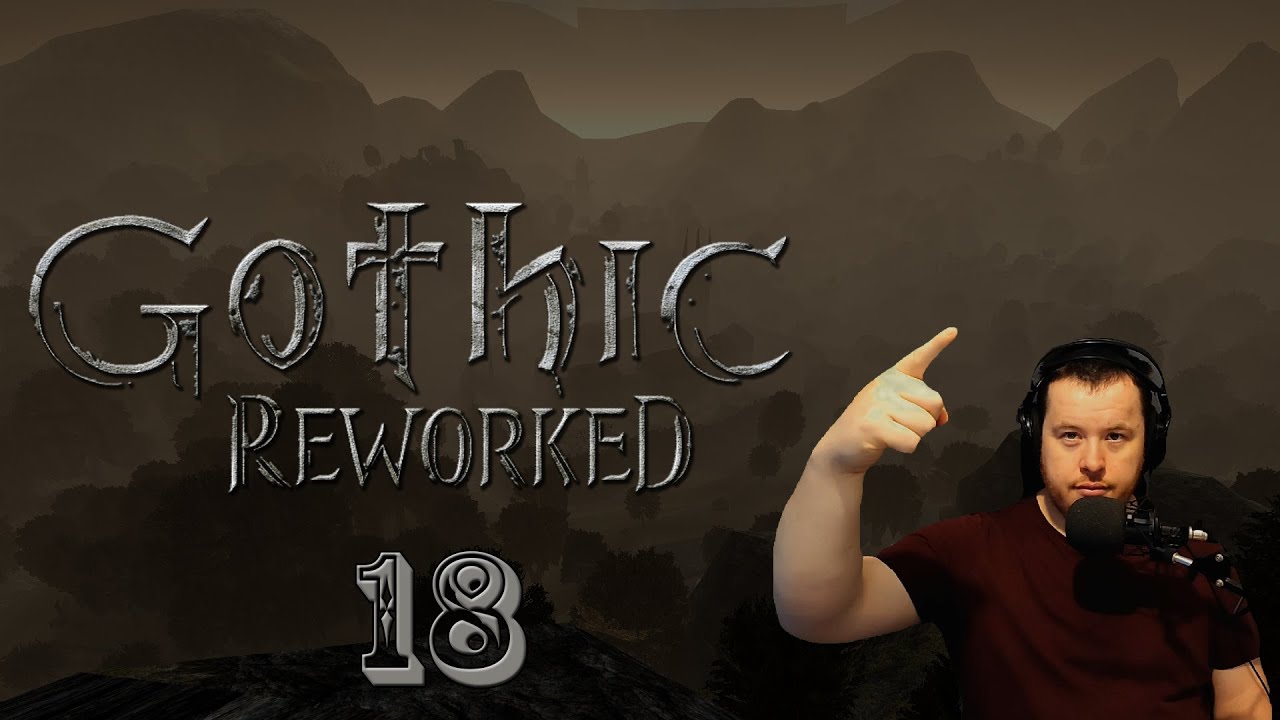 Gothic 1 Reworked PL #18 - Drogą Cienia: Rozdział 2, Szalony Nyras i Kamień Ogniskujący