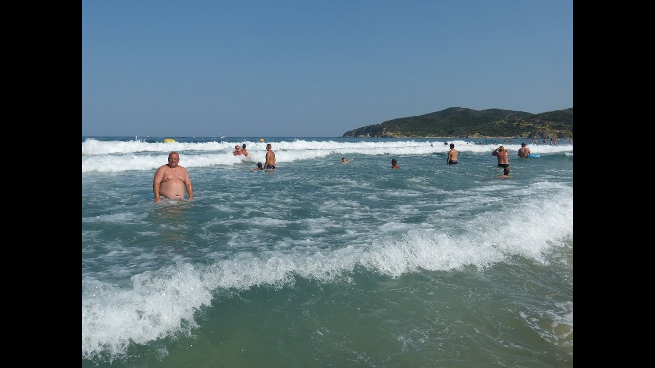 2015.07.31. Sarti beach, big waves HD