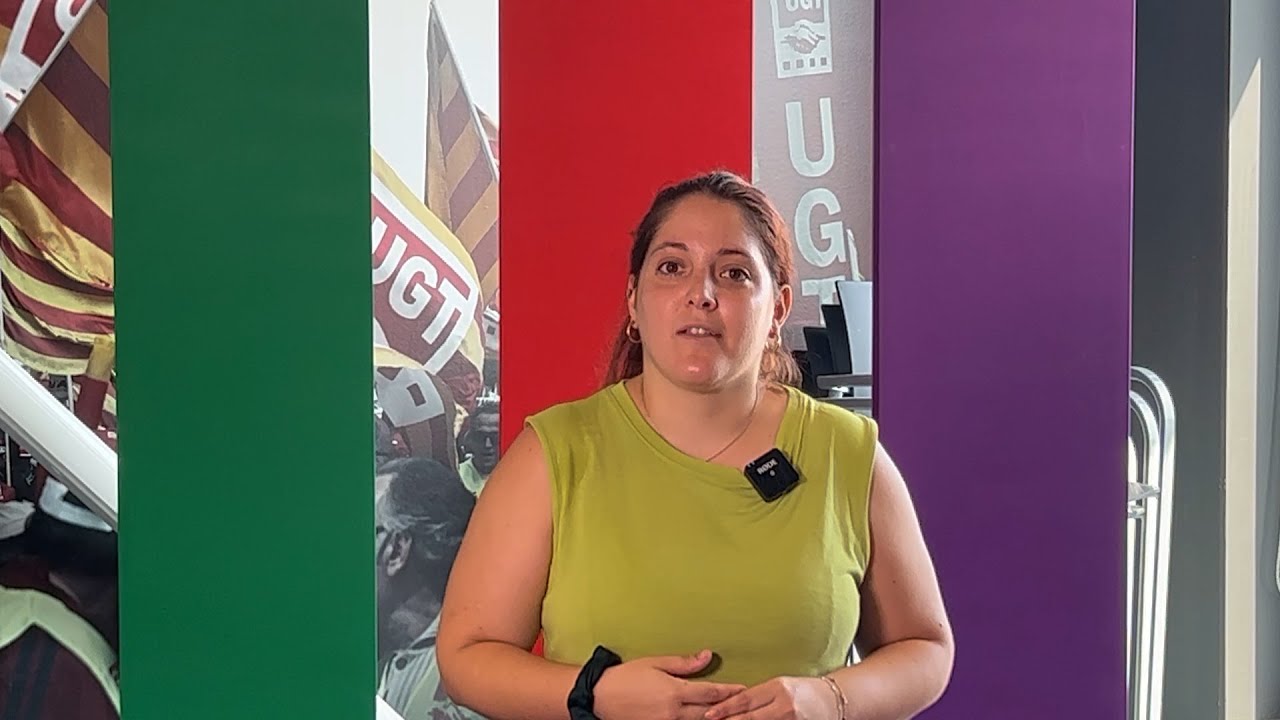 Laura Bonet - Portaveu Nacional Joves de la UGT de Catalunya - Eleccions generals 2023