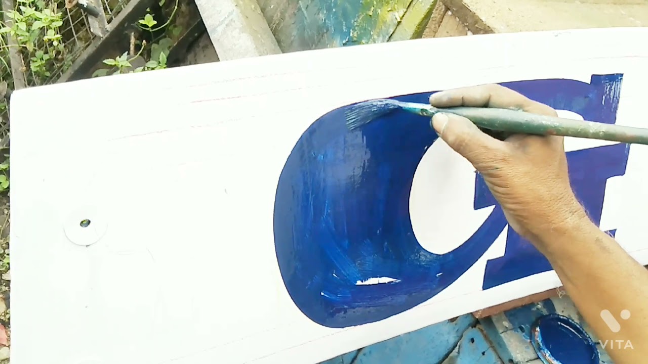 lorry name board painting work