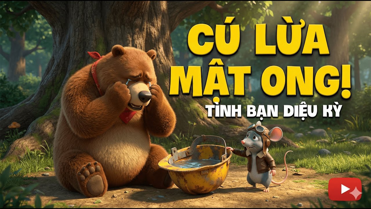 Phim Hoạt Hình 3D Mới Nhất: Cuộc Phiêu Lưu Của Gấu Và Chuột (Phong Cách Pixar)