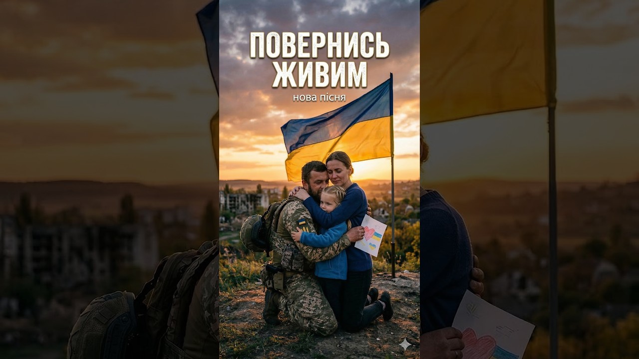 ПОВЕРНИСЬ ЖИВИМ 🇺🇦 Пісня яка змушує плакати | Молитва всієї України | Нова пісня 2026