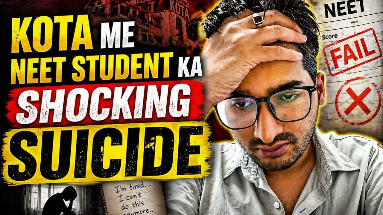 KOTA ME NEET STUDENT KA SHOCKING SUICIDE 😥😩#kotastudents #neet 