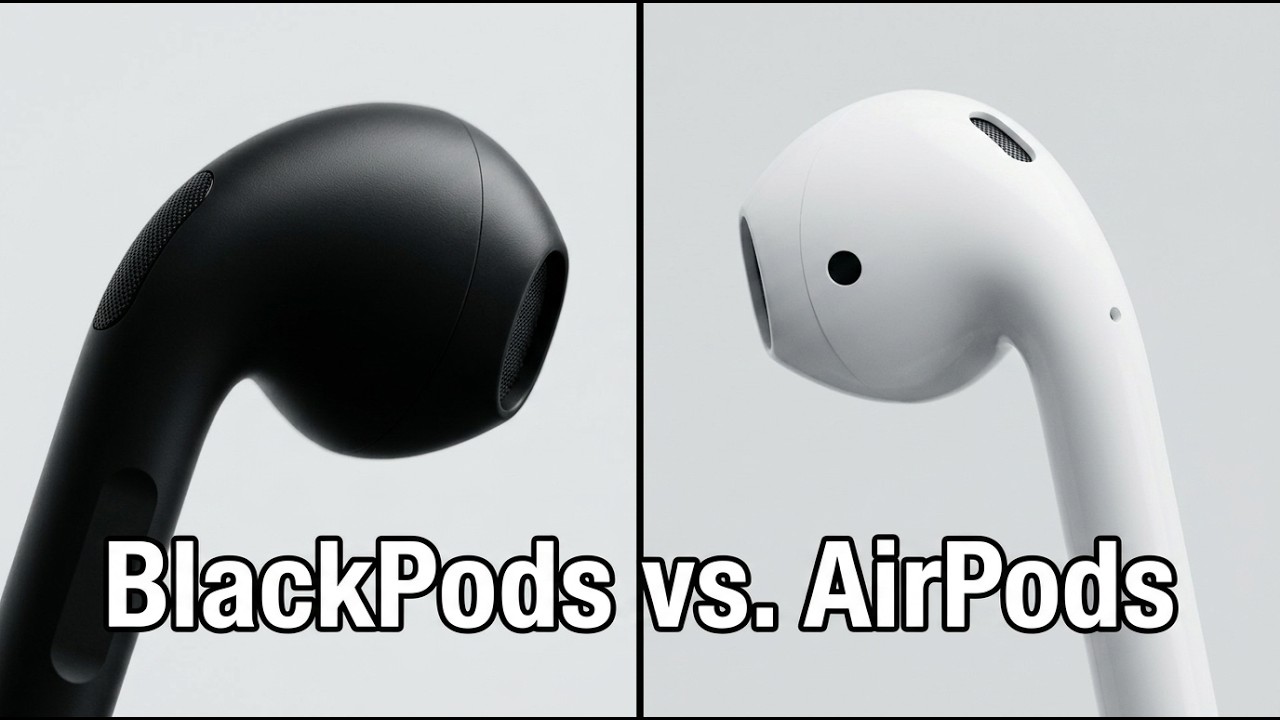 BlackPods (may never show up) - The Black Airpods Review