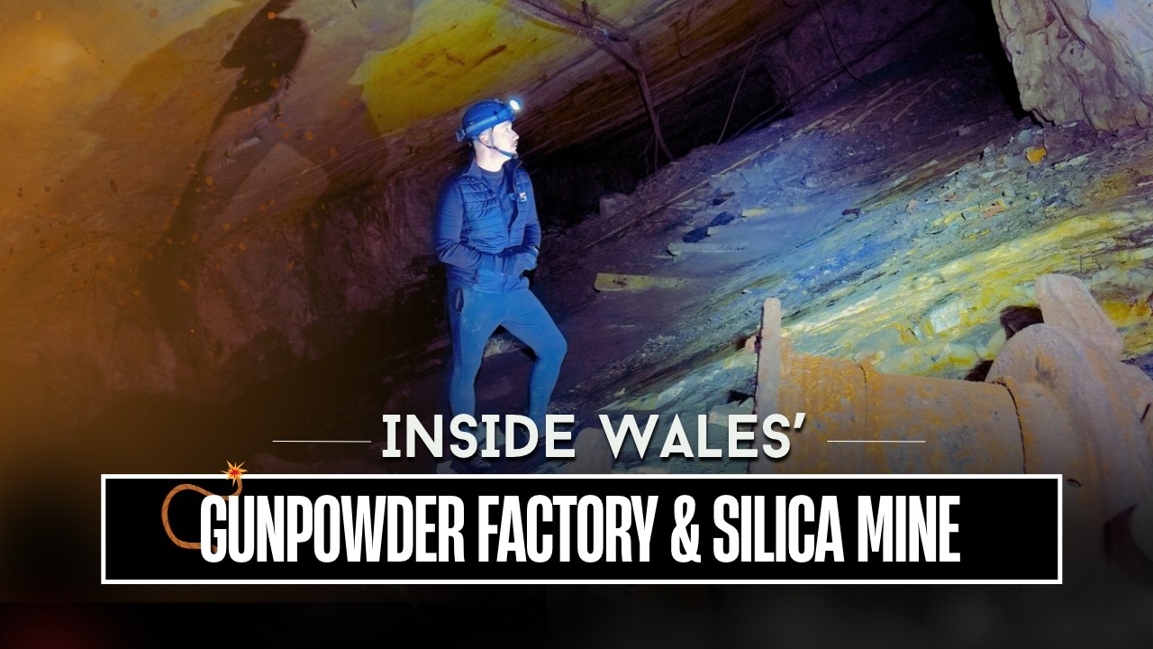 Abandoned Silica Mine Wales | Gunpowder Works & Waterfalls