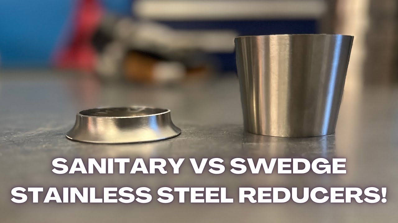 Sanitary VS Swedge 304 stainless steel reducers : Custom Fabrication and Tig Welding Exhaust