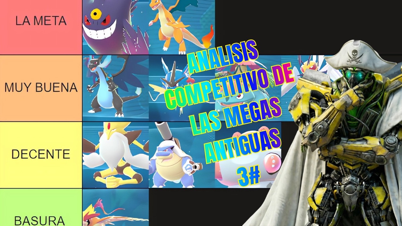 MEGAS ANTIGUAS COMEPTITIVO 3#LAS: PEORES DE KANTO