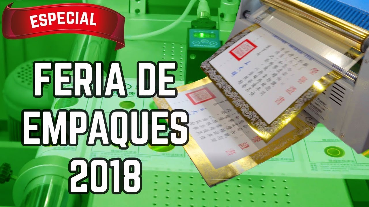 Feria para imprentas, empaques, envases y etiquetas (2018)
