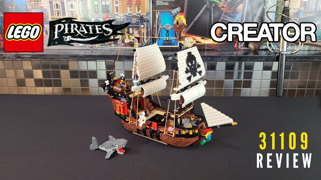 LEGO Creator Pirate Ship 31109 Review!