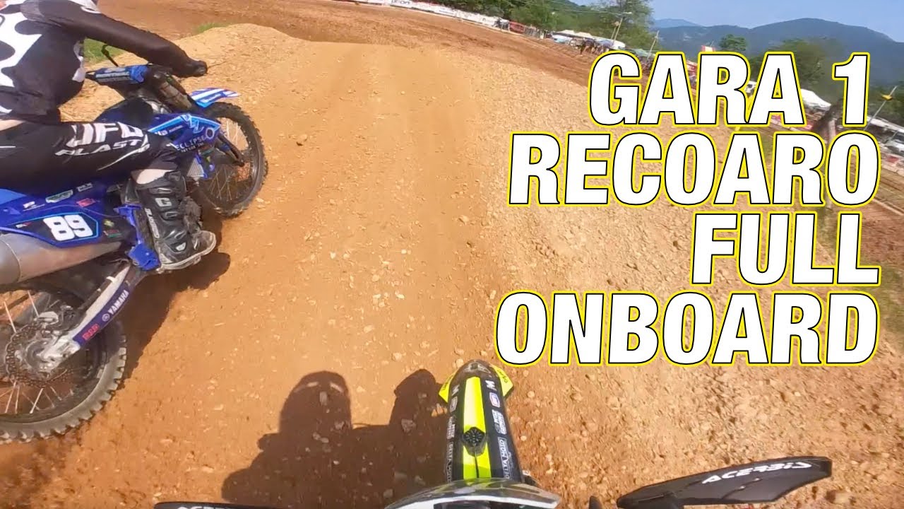Gara 1 Full Onboard insta360 GO3 Recoaro Motocross - Mattia Carpi