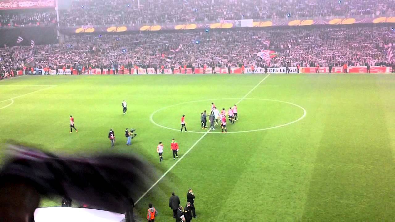 Final partido Athletic-Manchester United 15-3-2012 San Mamés