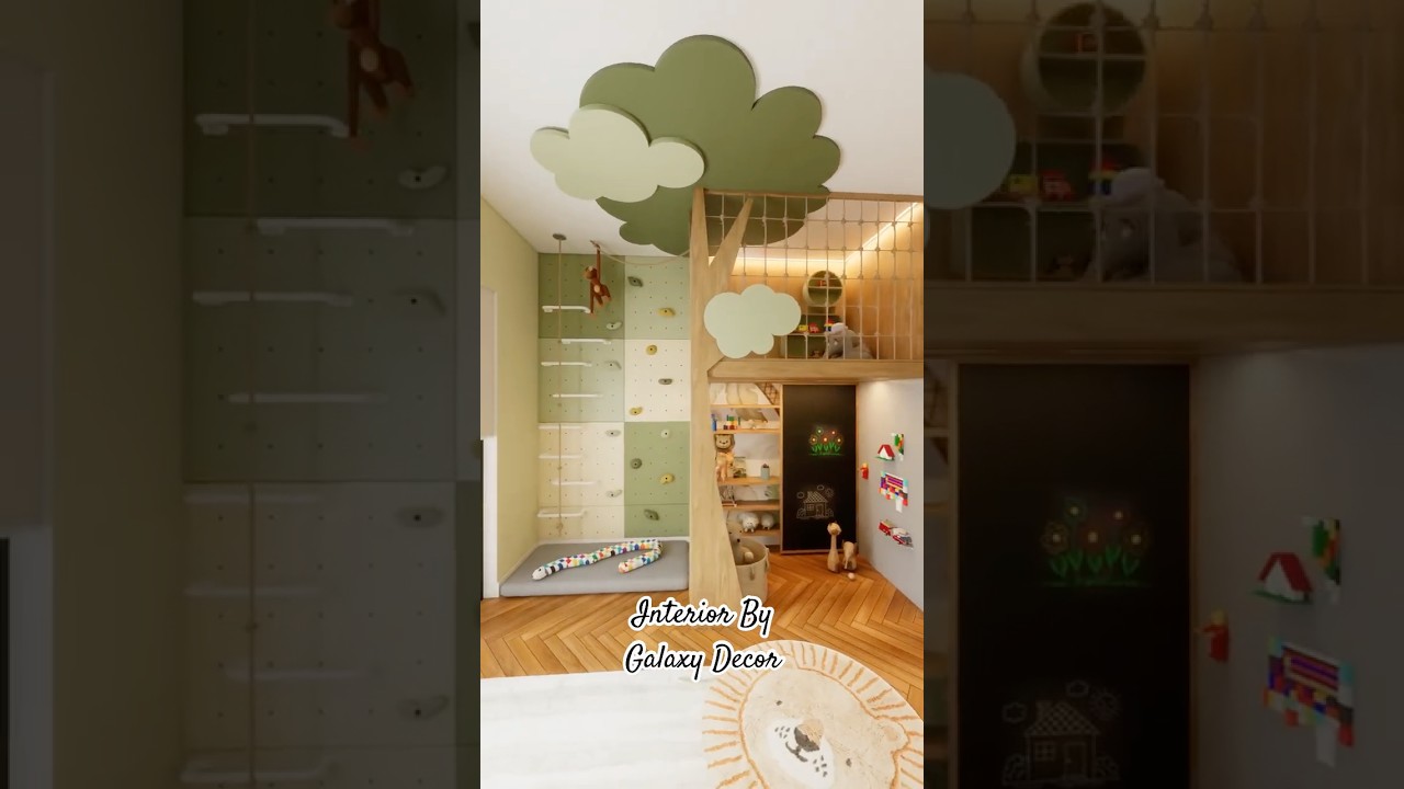 Smart & stylish Kids Bedroom ideas! Perfect for small spaces & makeovers. #HomeDecor #KidsRoom 🏠🎨