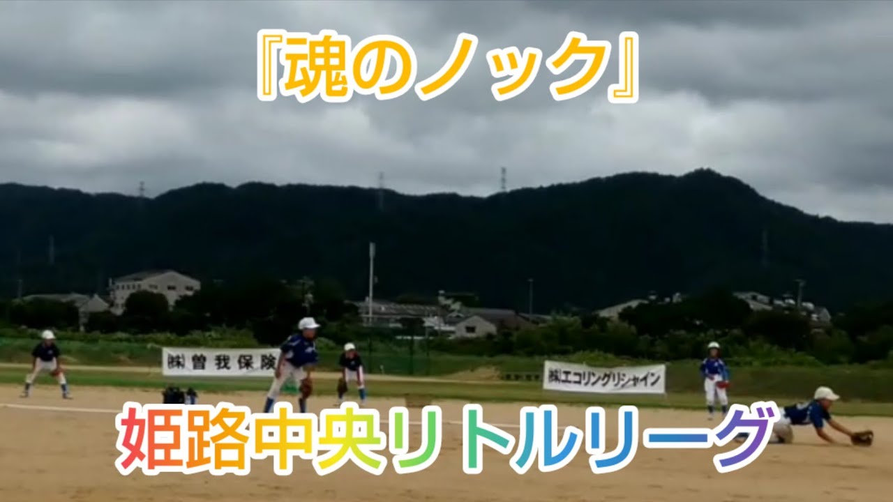 『魂のノック』泥だらけになってボールを追いかけました #姫路中央リトルリーグ #少年野球 #守備練習 #龍田塾